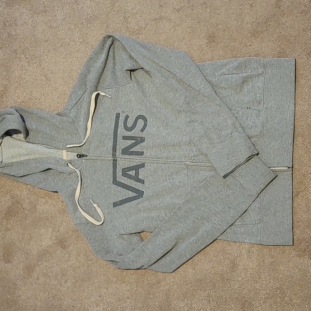 Vans zip up hoodie